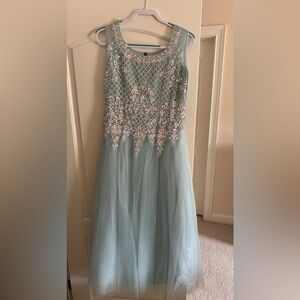 Elegant Light Blue Gown